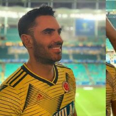 Así disfrutan Palomeque y más famosos colombianos en Copa América