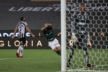 Breno Lopes marcó el gol de la victoria del Palmeiras. 1-0.