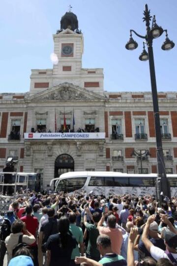 Recepción en la Comunidad de Madrid. 