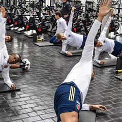 Así fue el entrenamiento de la Selección en el gimnasio