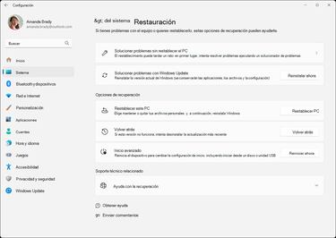 Cómo quitar una actualización en Windows y volver a una versión anterior