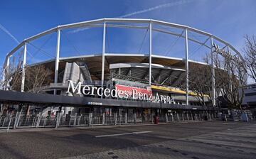 El Mercedes-Benz Arena donde juega el Stuttgart.