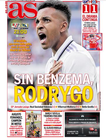 Las portadas de AS de noviembre