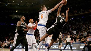 Kristaps Porzingis es el gran sueño de San Antonio Spurs