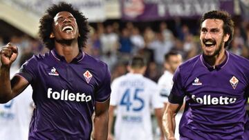 El colombiano Carlos Sánchez anotó el gol del triunfo ante el Chievo
