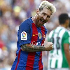 1x1 del Barça: Messi está famélico y el Barça, demoledor