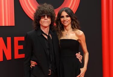Craig Ross y Goya Toledo durante la fiesta que organiza Netflix para celebrar el 10º aniversario de su llegada a España.