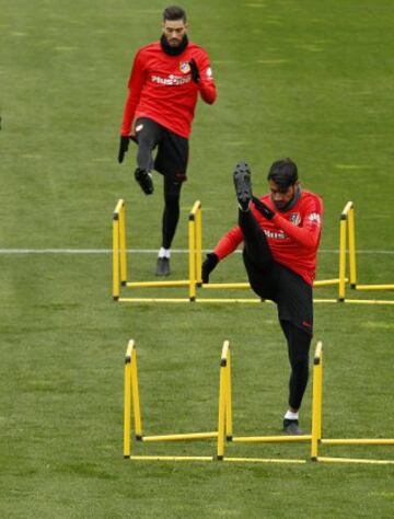 Gran ambiente entre los jugadores. 