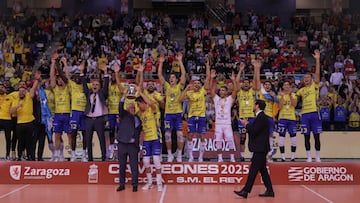 Club Voleibol Guaguas campeón de la Copa del Rey una vez más