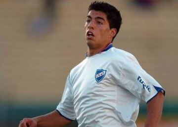 Luis Suárez debutó el 2005 en Nacional, cuando Martín Lasarte era el técnico del 'Bolso'.