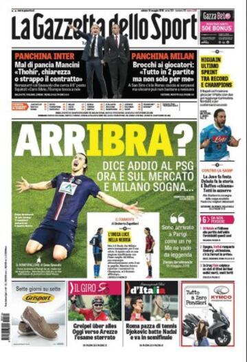 Portadas de la prensa mundial