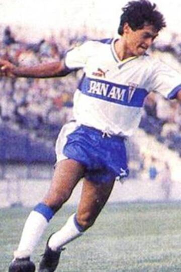 Gerardo Reinoso (UC) fue goleador de la Copa Chile en 1990 junto al Tunga González con 13 goles.