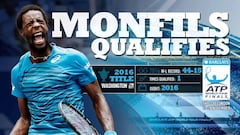 Gael Monfils, al Masters de la ATP.