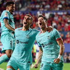 La victoria del Barcelona ante el Osasuna en imágenes