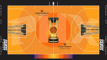 Las espectaculares canchas de los 30 equipos para la Emirates NBA Cup 2024