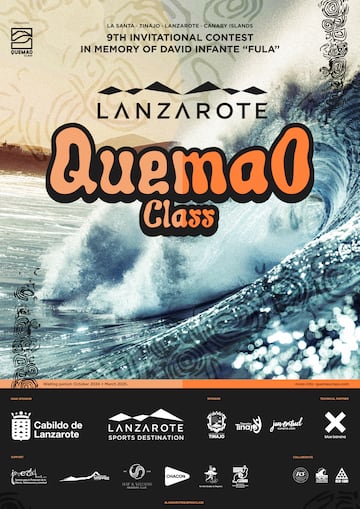 Cartel 9º Lanzarote Quemao Class.