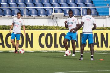 Grupo completo en Barranquilla. El miércoles habrá práctica a puerta cerrada en El Metropolitano.