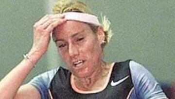 <b>DESCONSOLADA. </b>Marta Domínguez no cumplirá su ilusión olímpica.