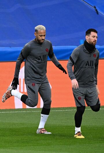 Neymar y Lionel Messi 