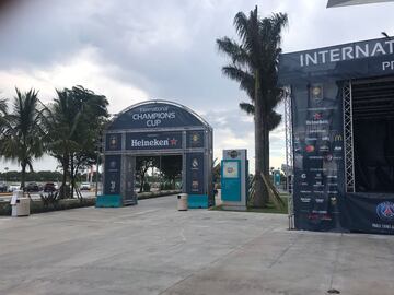 El Hard Rock Stadium, casa de los Miami Dolphins, está listo para el PSG vs Juventus y El Clásico Miami. Será el primer partido de fútbol en el estadio desde su remodelación.