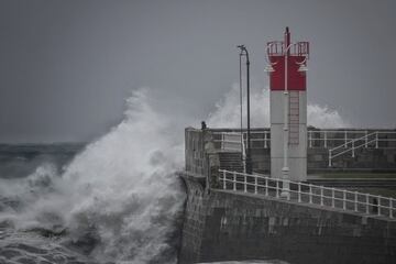 Asturias en aviso naranja por oleaje