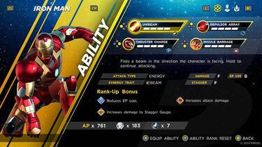 Marvel Ultimate Alliance 3: qué son las estadísticas, atributos, bonificaciones de grupo…
