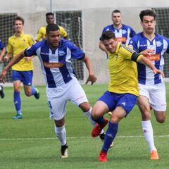 Cinco canteranos harán la pretemporada con el Cádiz