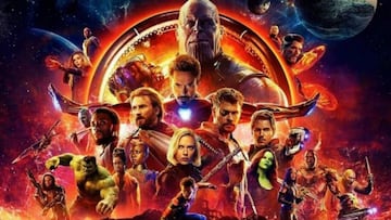 Cartel de 'Vengadores: Infinity War'
