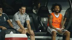 Bale y Marcelo, en el banquillo ante el Espanyol. 