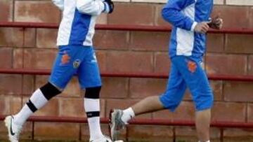 Nacho González se entrena por primera vez con el grupo