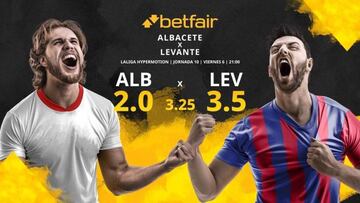 Albacete Balompié vs. Levante UD: horario, TV, estadísticas, clasificación y pronósticos