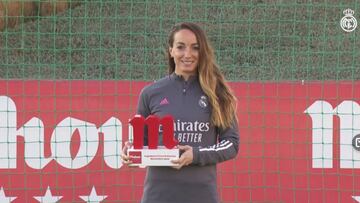 Asllani, jugadora del Real Madrid.
