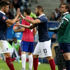 Giroud: "La gente me abucheaba por Benzema, pero mi relación con él era única"