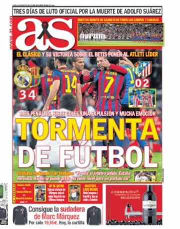 Las portadas de AS de marzo