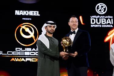 John Therry, premio a su carrera como jugador.