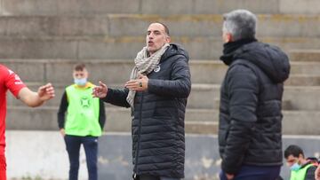 Romerito, durante el partido de la semana pasada contra el Costa Brava.