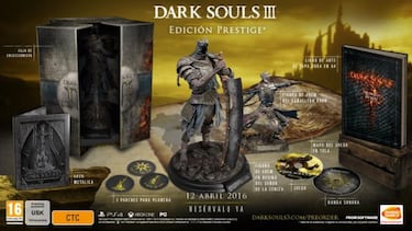 Todas las ediciones de Dark Souls III al detalle