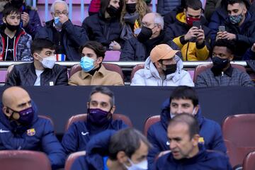 Pedri, Sergi Roberto, Collado y Ansu Fati