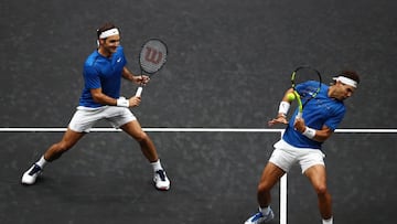 Federer y Nadal ganaron a Querrey y Sock.