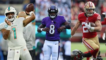 Los ausentes de los Pro Bowl Games de 2023: Tua Tagovailoa, Lamar Jackson, Christian McCaffrey...