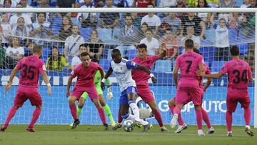 Partido Zaragoza-Málaga.