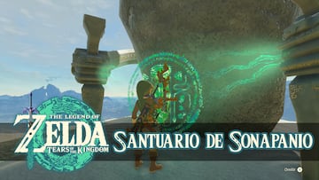 the legend of zelda tears of the kingdom nintendo switch guia santuario sonapanio