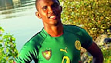 <b>UNA SOLA PIEZA</B>. La nueva equipación de Camerún, fabricada por Puma, combina una camiseta y un pantalón corto en una única pieza.