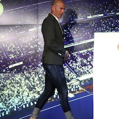 Zinedine Zidane crea tendencia entre las mujeres gracias a sus pantalones vaqueros