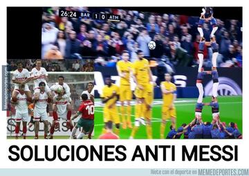 Los mejores memes del Barcelona-Atlético de Madrid