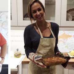 Las novias de Theo Hernández y Marcos Llorente se retan en la cocina