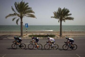 ?ltima etapa de 133.5 km entre Oman Air y Matrah Corniche con victoria final del ciclista espa?ol Rafael Valls.