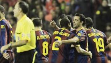 <b>VICTORIA. </b>El Barcelona ganó en Bilbao, donde el año pasado sólo pudo empatar a un gol.