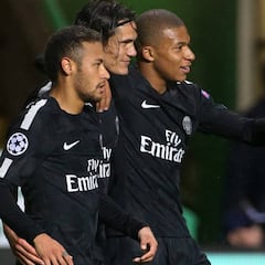 El PSG de Neymar arrolla al Celtic en su estreno europeo
