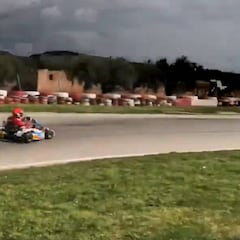 Márquez se va de kárting para recuperarse de su hombro